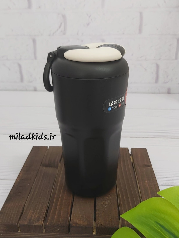 تراول ماگ مشکی آسان نوش وارداتی برند zaoyu