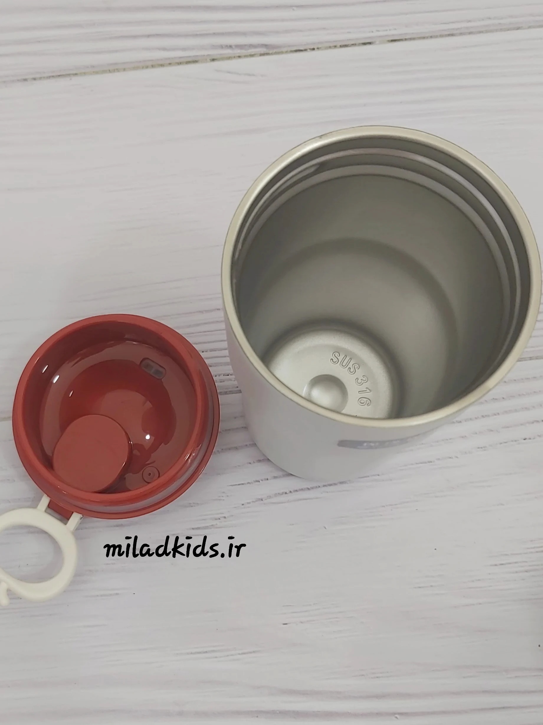 استیل 316 تراول ماگ فانتزی دو جداره وارداتی برند zaoyu