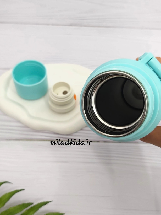 مخزن داخلی جنس استیل 304 فلاسک فانتزی کودک استیل پاستیلی عروسکی happiness