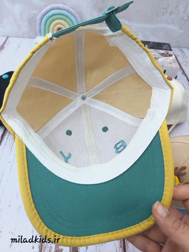 آستر نازک ضد عرق سطح داخلی کلاه بچگانه کپ مدل عروسک گوزنی برجسته متحرک