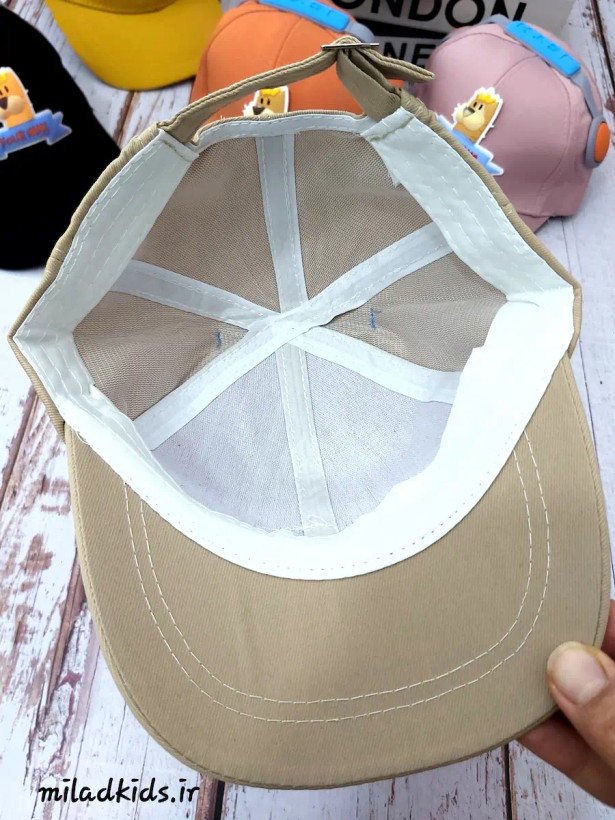 آستر ضد تعریق سطح داخلی کلاه کتان بچگانه کپ مدل هدفونی