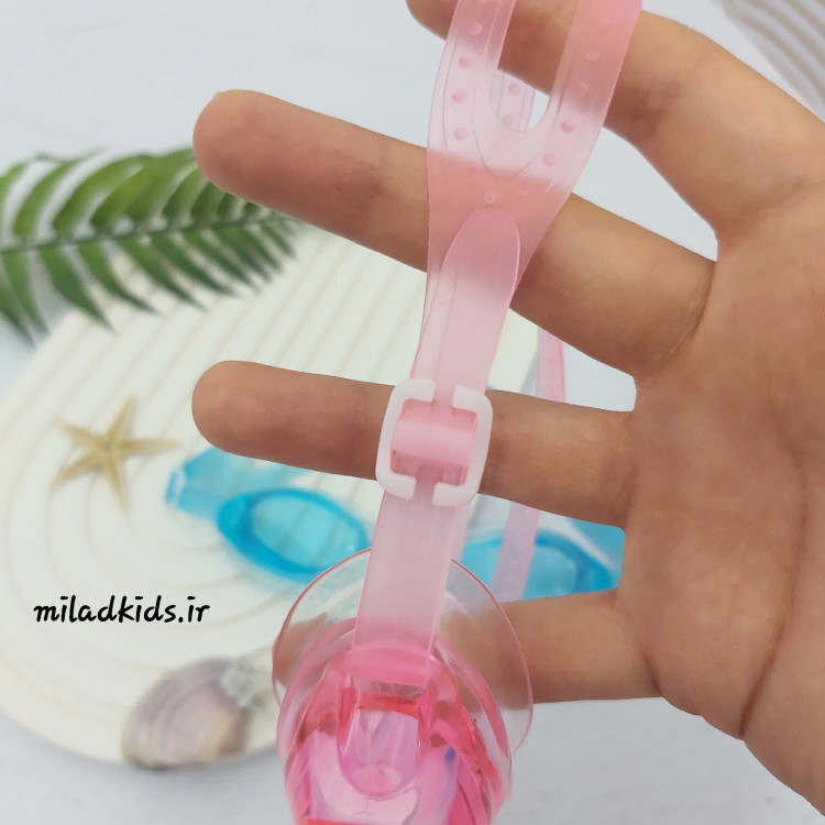 بند قابل تنظیم سیلیکونی عینک شنا ضدبخار و محافظ UV مدل AK-3600