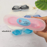 عینک شنا ضدبخار و محافظ UV مدل AK-3600 همراه با جعبه