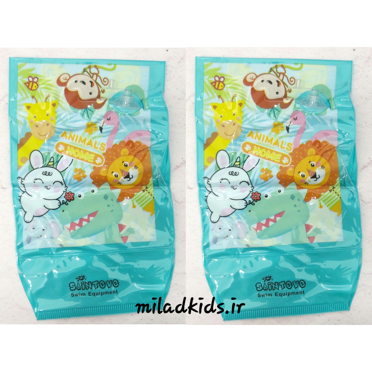 بازوبند بادی شنا کودک طرح حیوانات برند sainteve