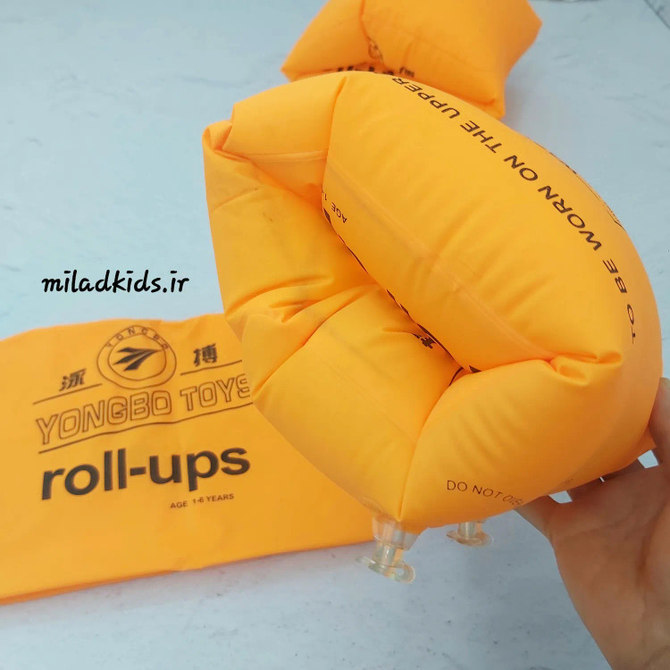 بازوبند شبادی شنای بچه گانه YONGBO مدب رول-اپ پر از هوا