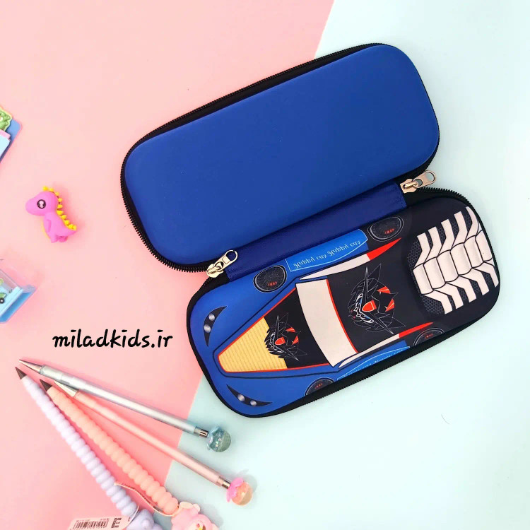 جامدادی نیمه تبلتی طرح برجسته طرح ماشین مسابقه