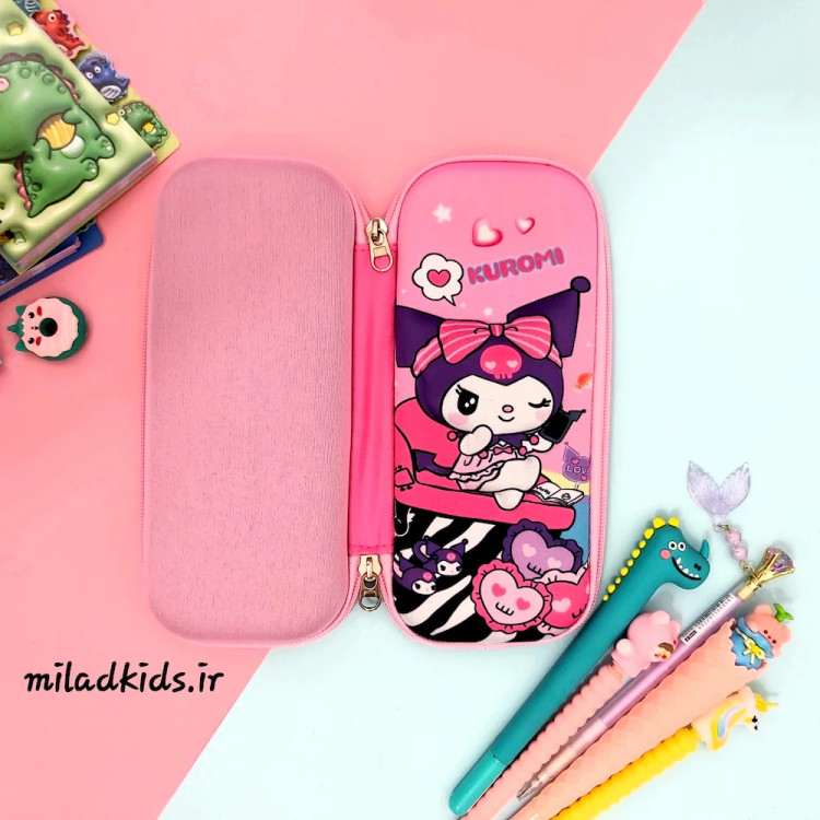 جامدادی بچه گانه فانتری طرح برجسته کرومی