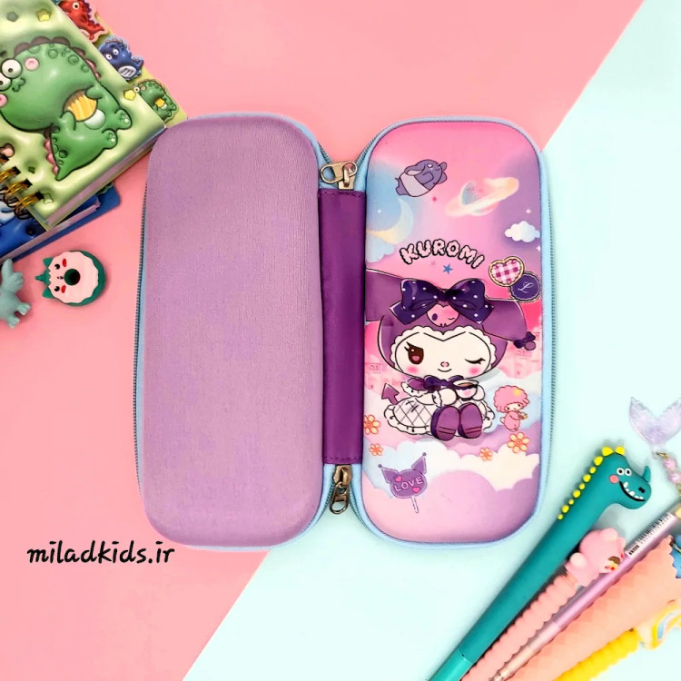 جامدادی بچه گانه دخترانه نیمه تبلتی سه بعدی کرومی