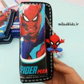 جامدادی بچگانه فانتزی دو زیپ طرح مرد عنکبوتی-SPIDER MAN