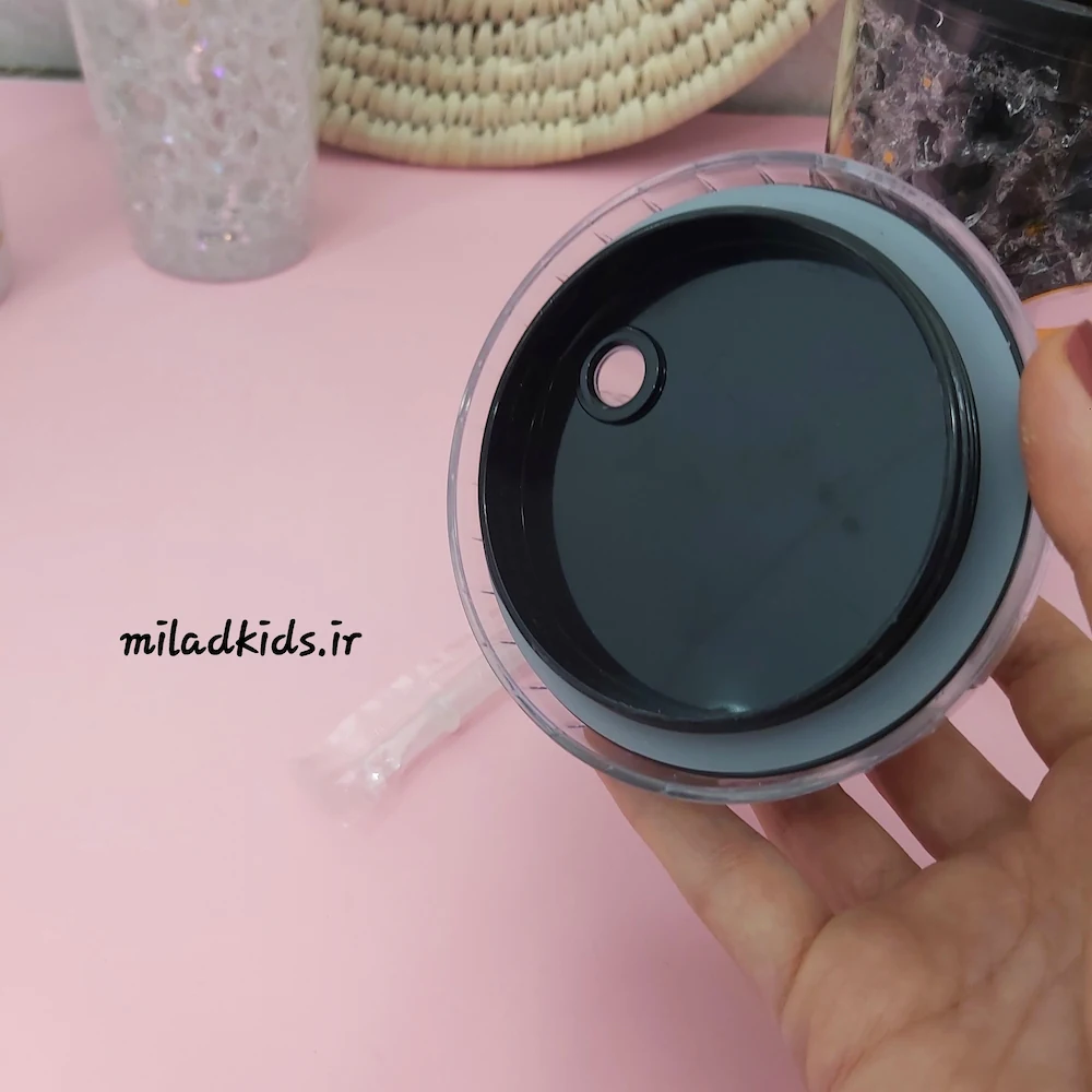 درب پیچی واشر دار ماگ اسموتی دو جداره ژل دار چراغدار