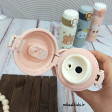 آسان نوش تراول ماگ داخل استیل 304 طرح حیوانات