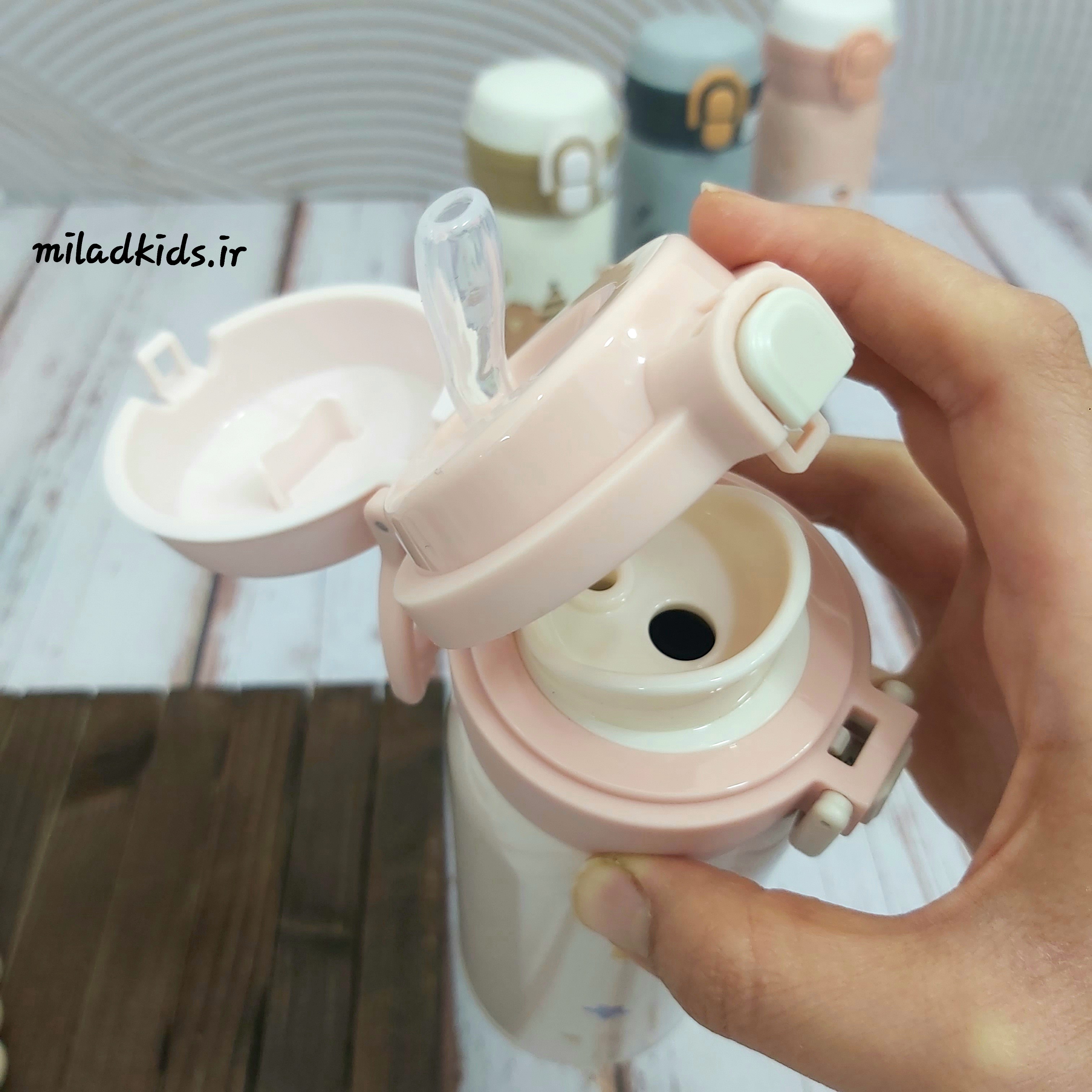 دو حالت نی و آسان نوش تراول ماگ بچه گانه طرح حیوانات