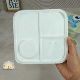 واشر سیلیکونی طبقه اول ظرف غذاکودک دوطبقه دایناسوری