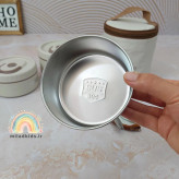 استیل 304 ظرف غذا کارمندی دو تکه دارای کیف عایق حرارت و قاشق چنگال کیف دار