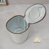 کیف عایق حرارت لانچ باکس پینترستی دوتایی