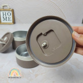 درب واشر دار و سوپاپ بخار ظرف غذای دو قسمتی داخل استل برند لانچ باکس