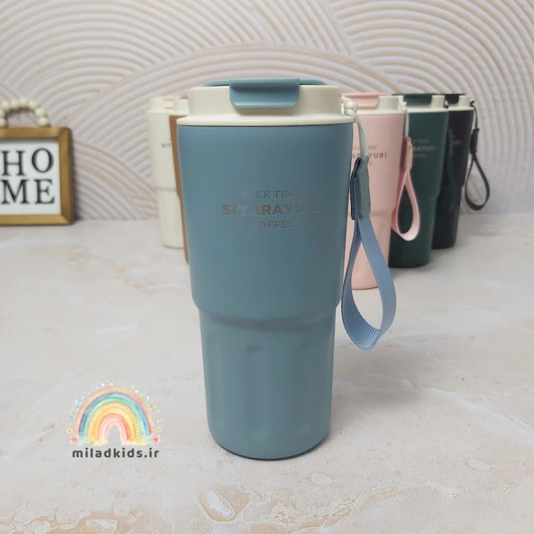 تراول ماگ تک حالته SITARAYURI 600 میل آبی