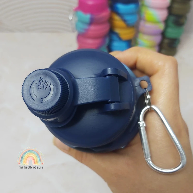 درب پیچی و گیره قمقمه تاشو سیلیکونی نشکن